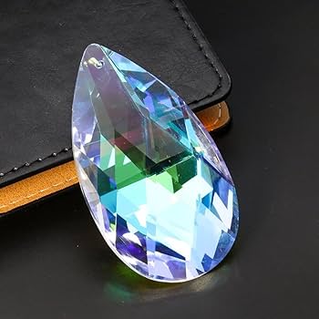 Amazon.com: Artsim Crystal Prisms Pendants, 75mm Teardrop